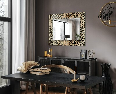 Decorative mirror Leopard print