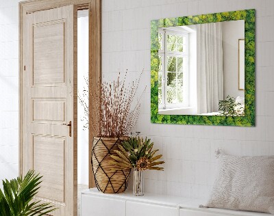 Wall mirror design Green Moss