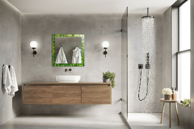 Wall mirror design Green Moss