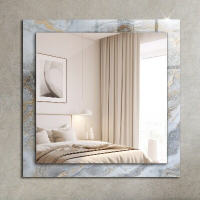 Decorative mirror Marble pattern texture