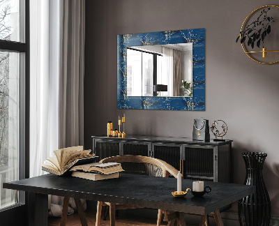 Wall mirror decor Trees landscape