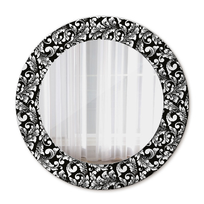 Round decorative wall mirror Ornament