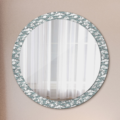 Round mirror decor Clouds