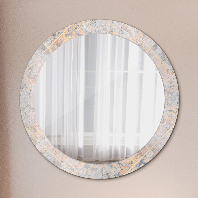 Round mirror decor Shabby mosaic