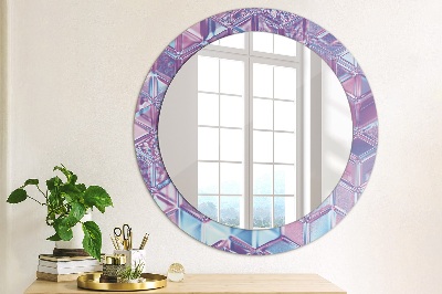 Round decorative wall mirror Abstract surreal