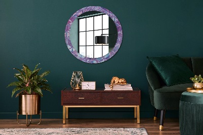 Round decorative wall mirror Abstract surreal