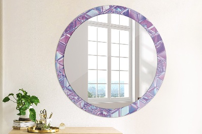 Round decorative wall mirror Abstract surreal