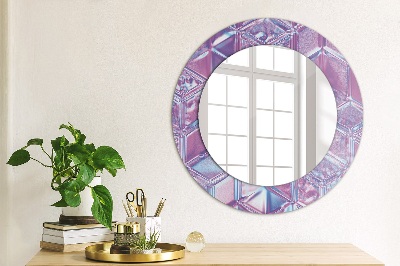 Round decorative wall mirror Abstract surreal