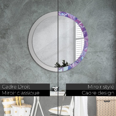 Round decorative wall mirror Abstract surreal