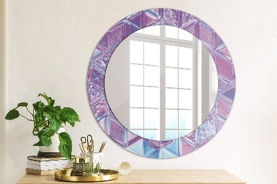 Round decorative wall mirror Abstract surreal