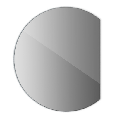 Mirror semicircle unique style