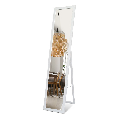 White-framed Standing Mirror 36x156 cm