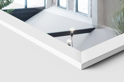 White-framed Standing Mirror 36x156 cm