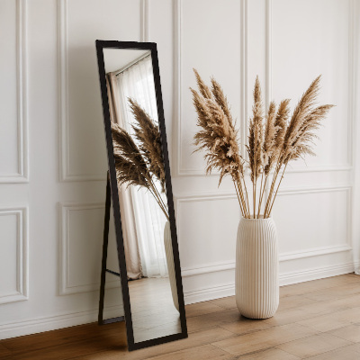 Black-framed Standing Mirror 36x156 cm