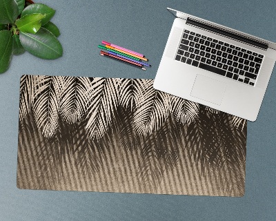 Desk pad Leaves and wood
