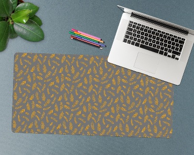 Desk pad Yellow branches