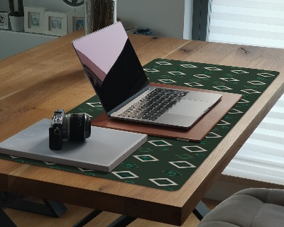 Full desk mat Rombs with marble