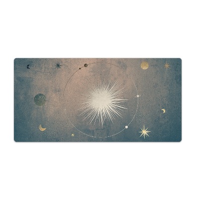 Desk mat Stars and planets