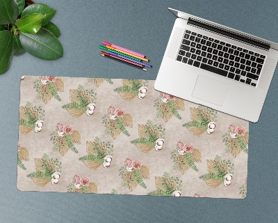 Desk pad Flower composition