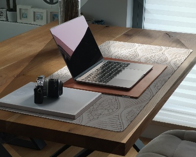 Large desk pad PVC protector Seaside pattern