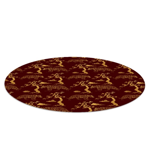 Universal vinyl carpet Golden Tiger Tree
