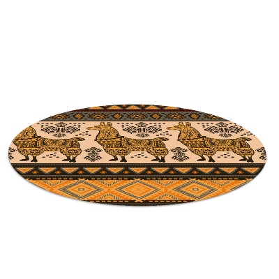 Universal vinyl carpet Asian LAMA pattern