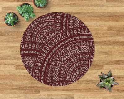 Universal vinyl carpet Ethnic mandala