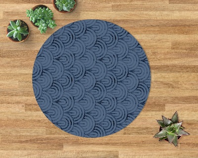 Universal vinyl carpet Geometric arches