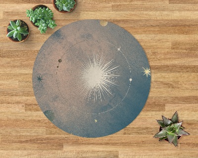 Universal vinyl carpet Stars and planets