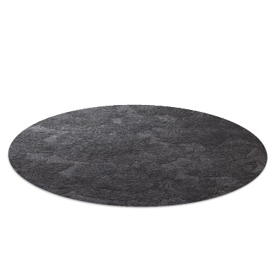 Round vinyl rug Osmolone leaves