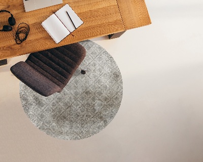 Indoor vinyl rug Faded pattern