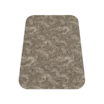 Office chair mat Natura leaves