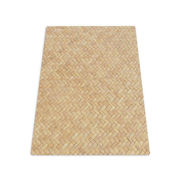 Office chair mat Rattan pattern