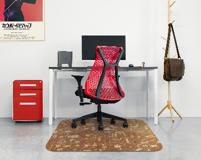 Office chair floor protector Creaky designs