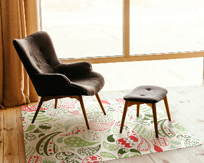 Computer chair mat Turkish tear pattern