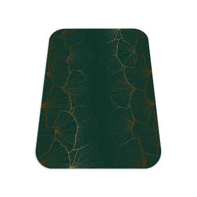 Desk chair mat Elegant pattern