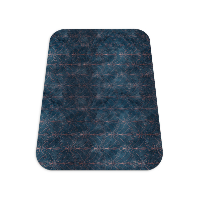 Desk chair mat Geometric pattern