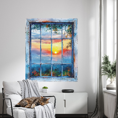 Fake window wall sticker 32x39 Window West