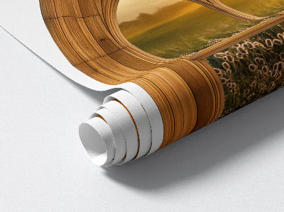 Fake window wall sticker 31x39 Window Landscape