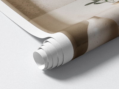 3D illusion wall decal 36x39 Ceramic vases