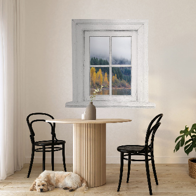 Fake window wall sticker 52x51 Window landscape
