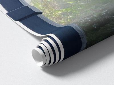 Fake window wall sticker 37x51 Mysterious jungle