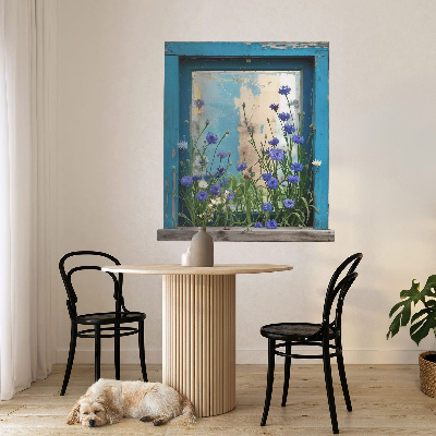 Fake window wall sticker 45x51 Country charm