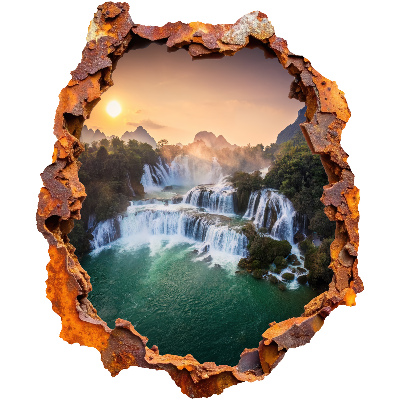 3D wall hole sticker 43x51 Natural panorama