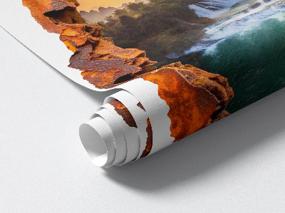 3D wall hole sticker 43x51 Natural panorama