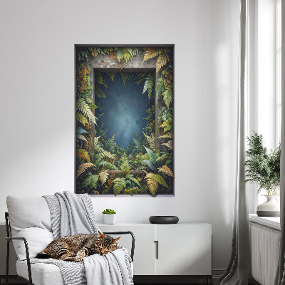 Fake window wall sticker 33x51 Natural harmony