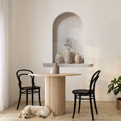 3D illusion wall decal 46x51 Ceramic vases