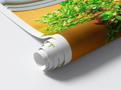 3D illusion wall decal 28x51 Orange tree