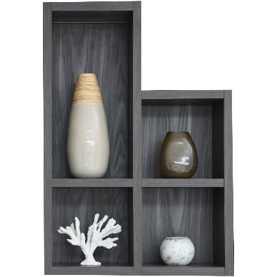 3D effect wall sticker 17x24 Decorative shelves