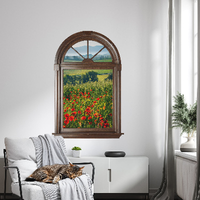 Window sticker wallpaper 16x24 Picturesque landscape